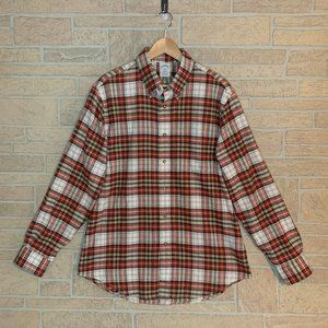 Brooks Brothers Regent Red Plaid Button Down Shirt
